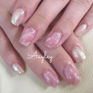 ショート カラー ネイル Aayley(アイリー)Salon所属・Aayley アイリ―サロンのネイルデザイン