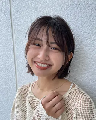 ショート ショート/ボブ/ パーマ/井上のヘアスタイル