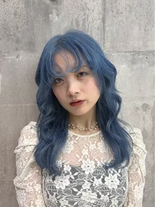 カラー デザインカラー MIKU🦋のヘアスタイル