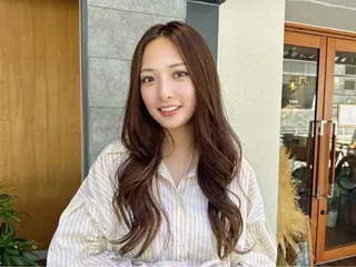 ロング パーマ 平田 勝也のヘアスタイル