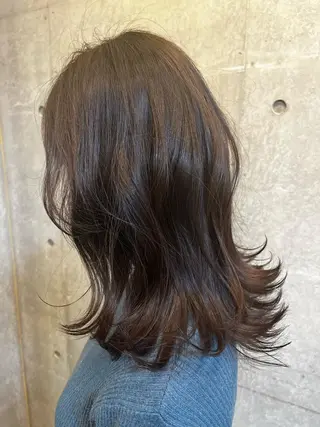 ミディアム 13日案内◎ 💐🤍理保のヘアスタイル