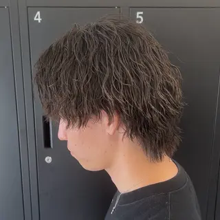 パーマ メンズ メンズパーマは私一択 佐藤有紀のヘアスタイル