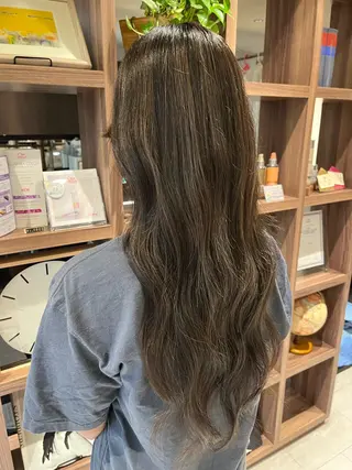 ロング カラー dogstar小林諒 レイヤー/パーマのヘアスタイル