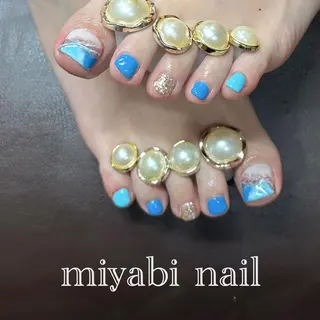 ネイル miyabi nail 桂川駅近くのネイルデザイン