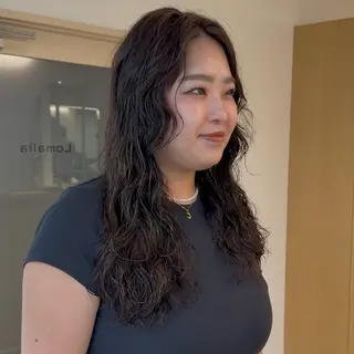 ロング パーマ noa/ 渋谷のヘアスタイル