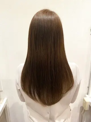 ロング Livre所属・【ツヤ髪カラー】本郷 星音のヘアスタイル