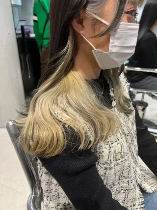 ロング カラー レイヤー/透明感 カラー🌿KANTAのヘアスタイル