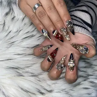 ネイル la vie  Luire所属・la vie Luire ｱｽｶのネイルデザイン