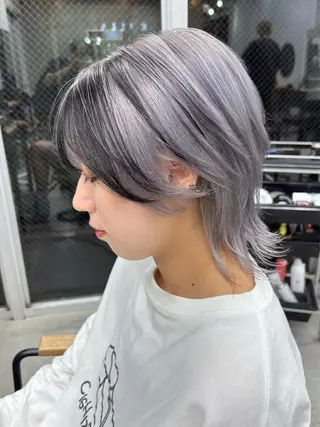 ショート カラー RYOSUKE ハイトーンのヘアスタイル