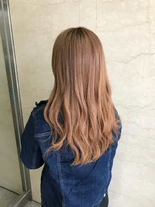 セミロング キノシタ ナオユキのヘアスタイル