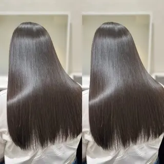 ロング カラー レイヤー/艶カラー /韓国ヘア/高松のヘアスタイル