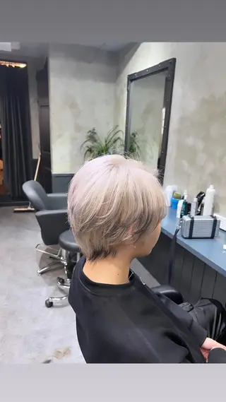 ショート カラー メンズ LIBER所属・❇️メンズ特化❇️ 渋谷/花澤のヘアスタイル