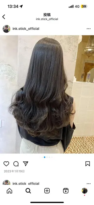 カラー Lond Alexia所属・金山/透明感/韓国風 /髪質改善/ゆうきのヘアスタイル