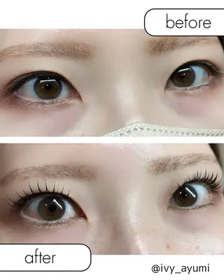 マツエク・マツパ 中村 歩実のマツエク・マツパデザイン