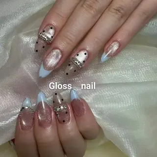 ネイル Gloss nail モデル募集中のネイルデザイン