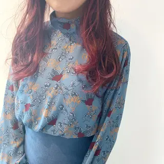 カラー ボブ/暖色/デザイン KOYUKI⛄️のヘアスタイル