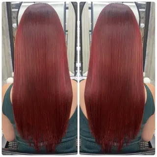 ロング カラー 巻ける縮毛矯正🌸 勝倉　麗のヘアスタイル