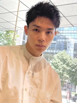 ショート ヘアアレンジ メンズ メンズカット/ レベッカ 髙下 幹大のヘアスタイル