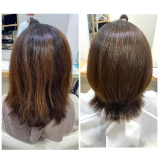 高難易度縮毛矯正　春日井　Soea(ソイア)所属・多久間 喬介のヘアスタイル