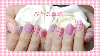 ネイル 林 珠里のネイルデザイン