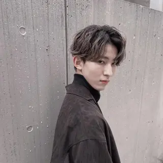 カラー メンズ メンズ縮毛矯正 ♠️店長下平隼人のヘアスタイル