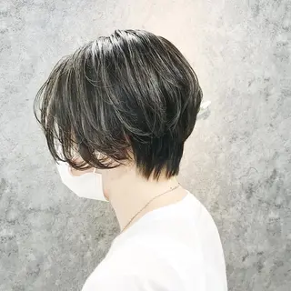 ショート 所渉/韓国レイヤー /ウルフカットのヘアスタイル