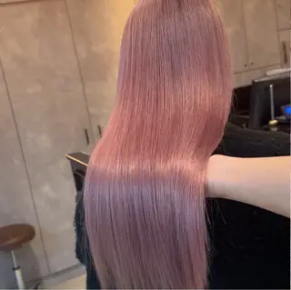 ミディアム カラー パーマ ヘアアレンジ メンズ ブリーチカラー🤍 颯馬🐈‍⬛のヘアスタイル