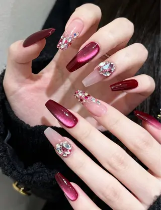 ネイル ETELUNA Nail 銀座店【パラジェル/フィルイン/チップスカルプ/マグネット/ニュアンス】所属・周 テイのネイルデザイン