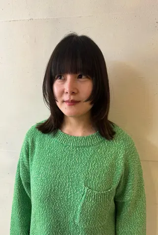 ミディアム RikO *. レイヤースタイルのヘアスタイル