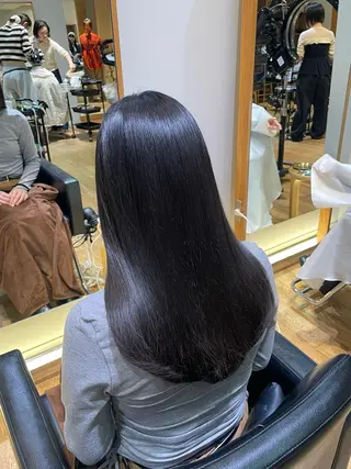 ロング パーマ 縮毛矯正/レイヤー 🌙ひかるのヘアスタイル