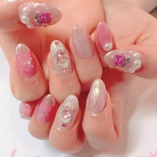 ネイル La neige* yuki 🥯🍑のネイルデザイン