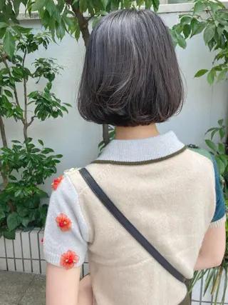 ショート お洒落ベージュ🤎 代官山shibukiのヘアスタイル