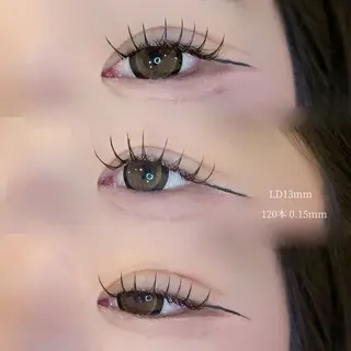 マツエク・マツパ Mellis EYE BEAUTY 北花田店所属・横田 帆咲のマツエク・マツパデザイン