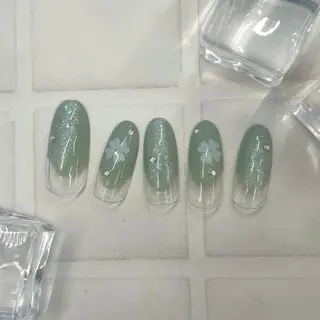 ネイル ⭐︎休業中の練習⭐︎ JNA認定講師髙橋のネイルデザイン