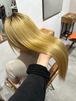 ロング 髪質改善lab.em.梅田店所属・大森 一慶のヘアスタイル