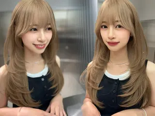 ロング カラー ブリなしWカラー✨️ 髪質改善【タケル】のヘアスタイル