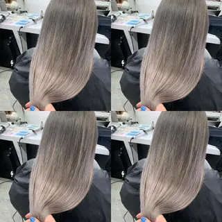 ロング カラー プルエクステ 🖤MIYUのヘアスタイル