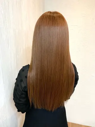 ロング GLOSS 心斎橋 山上のヘアスタイル