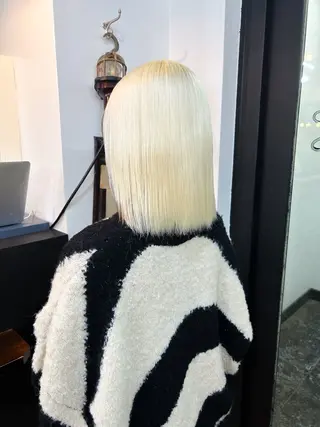 ミディアム カラー ハイトーンカラー ⭐️NAZUNAのヘアスタイル