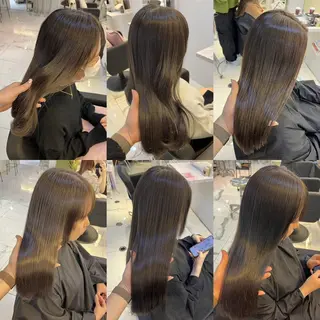 ロング カラー 透明感カラー/大阪 Rieのヘアスタイル