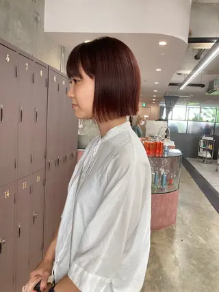 ミディアム カラー 小木曽智美 /ボブ/ショートのヘアスタイル