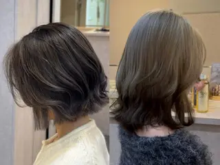 カラー 髪質改善＆トリートメント　over hair姫路店所属・over hair. トキのヘアスタイル