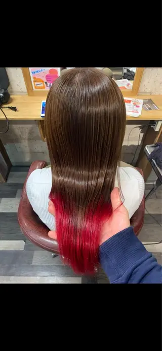 セミロング ヘアリゾートA i 秋葉原店のヘアスタイル