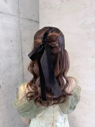 ヘアアレンジ 女性に人気♪ はやしほのかのヘアスタイル