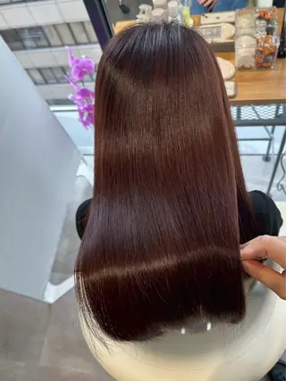 ロング カラー 髪質改善/ ミオリのヘアスタイル