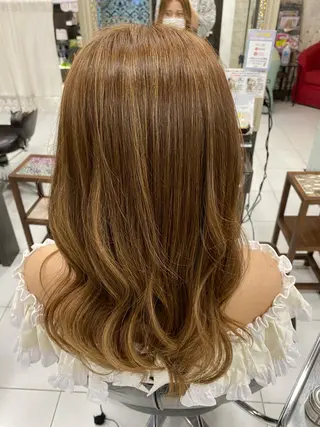 セミロング ダブルカラー🌈 miinaのヘアスタイル