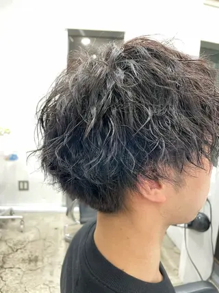 パーマ 【メンズパーマ】比嘉 啓人のヘアスタイル