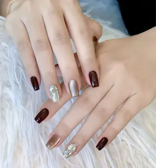 ネイル 💅パッマ ネイル AOIのマツエク・マツパデザイン