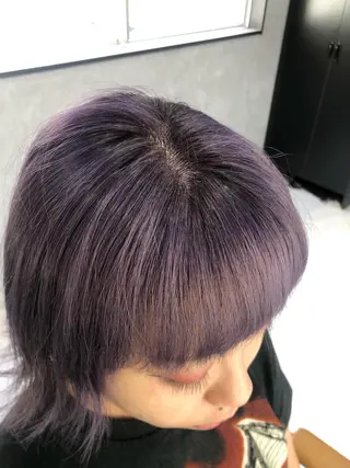 カラー Mayo/ダブルカラ メンズカット/カラーのヘアスタイル