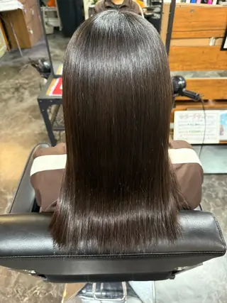 セミロング 豊崎 織伽のヘアスタイル